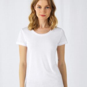 Camiseta Blanca Mujer Personalizada por Sublimación